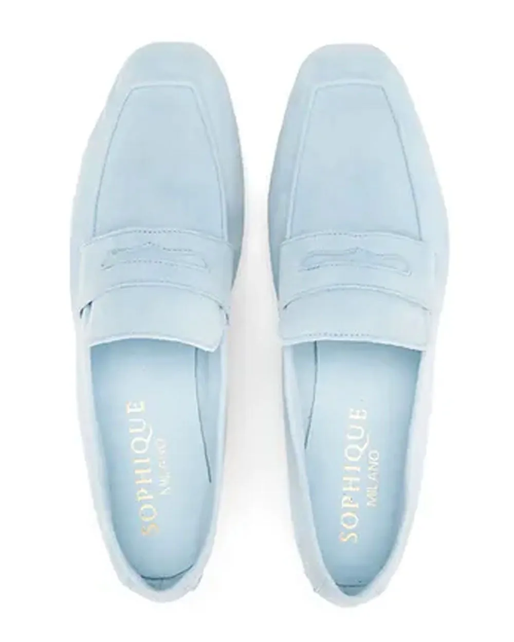 Essenziale Loafer in Baby Blue