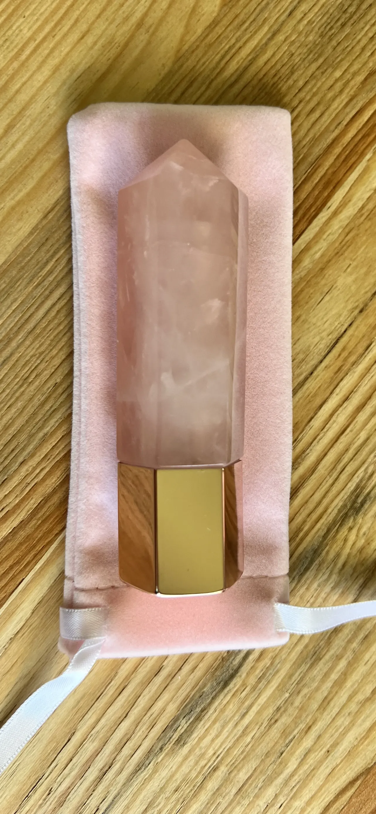 Gemstone Roller Bottle & Gua Sha Facial tool in one