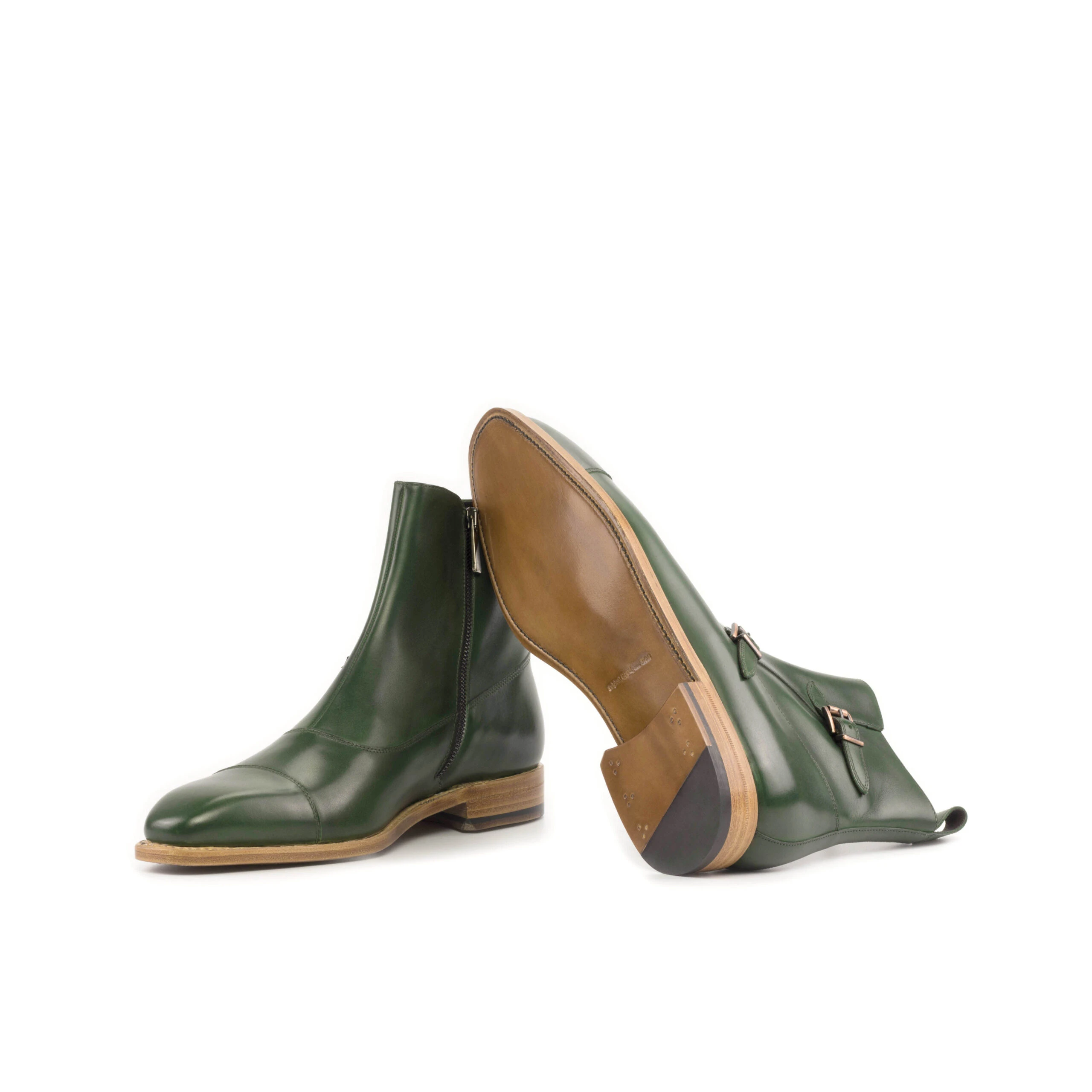 		Green Octavian Boots	