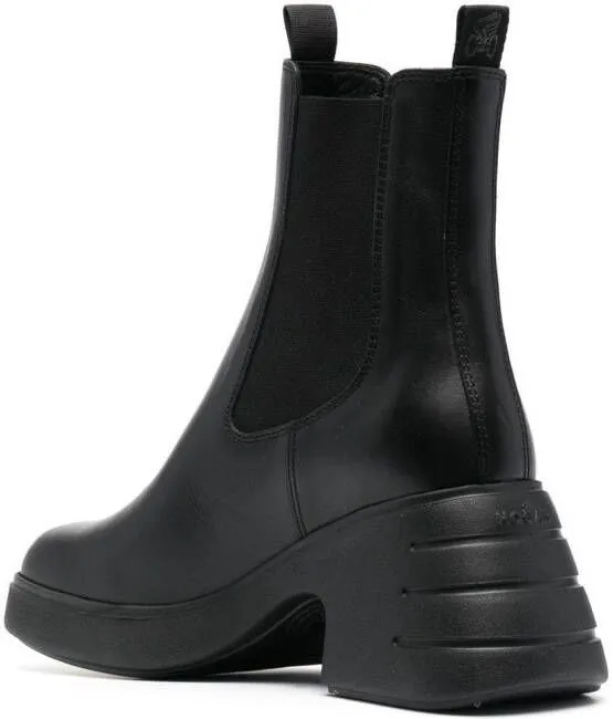 Hogan Chelsea ankle boots Black