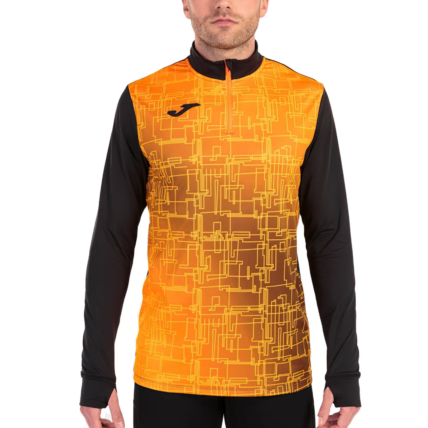 Joma Elite VIII Maglia  Black/Orange