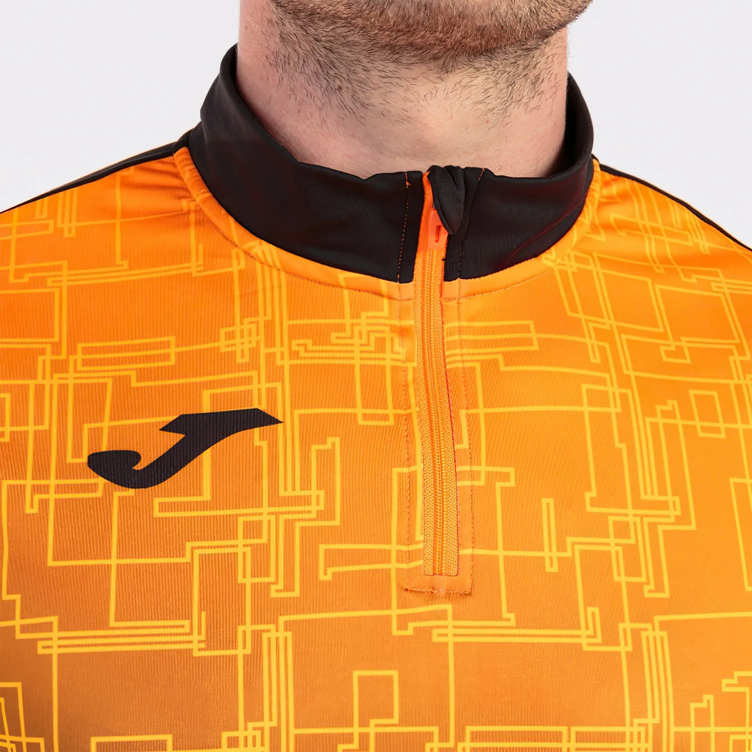 Joma Elite VIII Maglia  Black/Orange