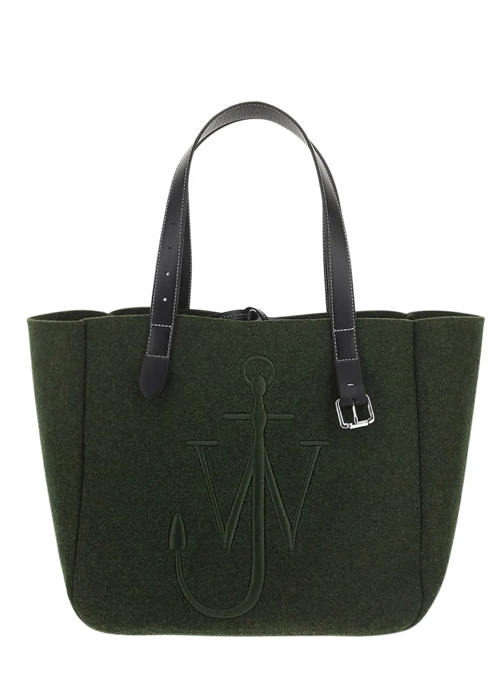 JW Anderson Logo Embroidered Tote Bag