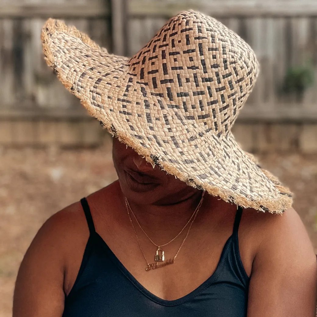 Kat 5 Brim Straw Hat