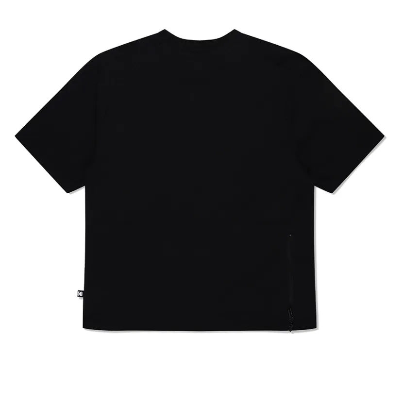 KODAK  |Unisex Nylon Street Style U-Neck Plain Short Sleeves Logo