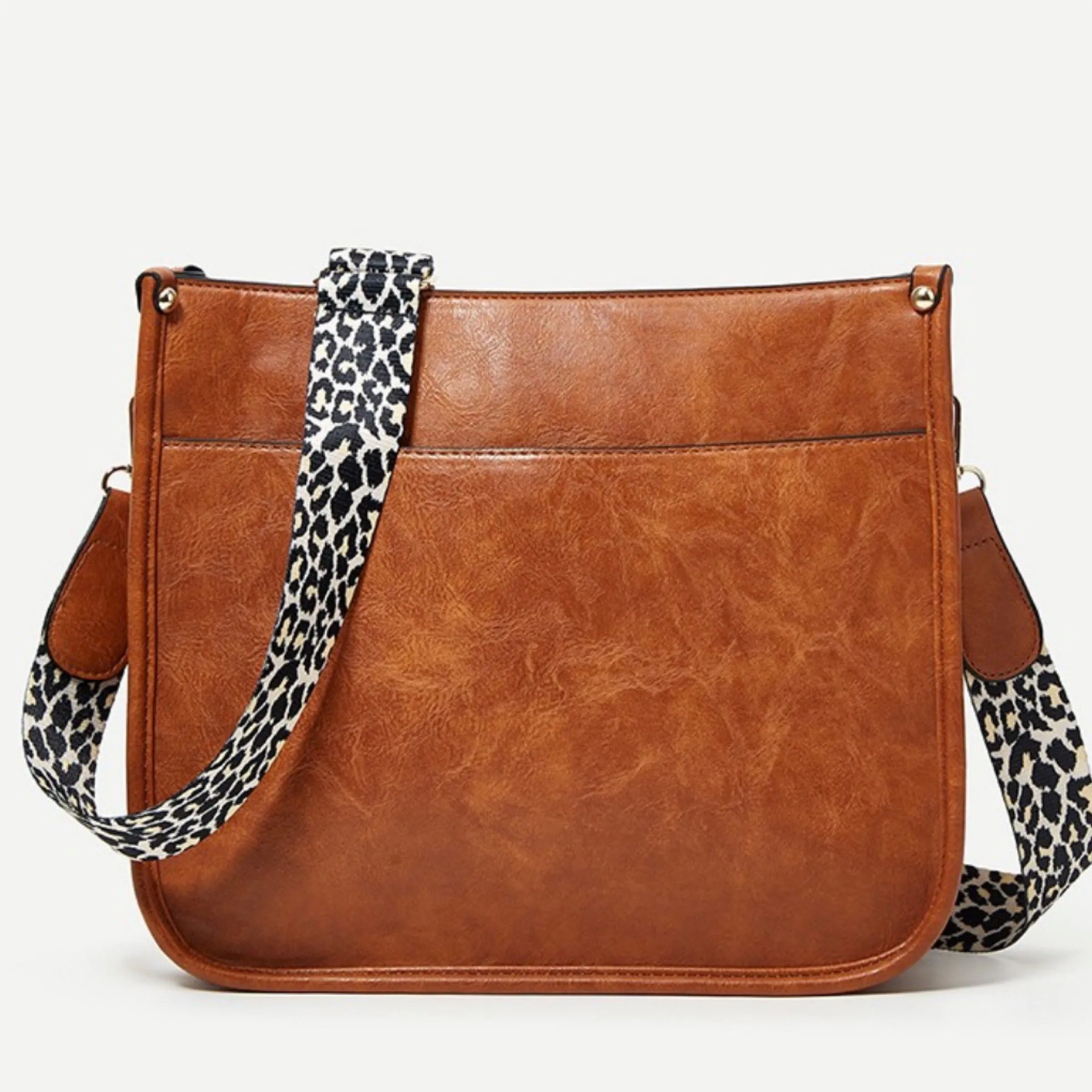 Leather Crossbody Shoulder Bag