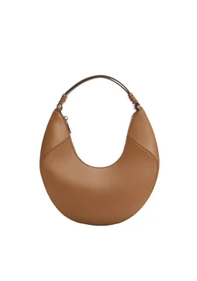 Leather effect shoulder bag