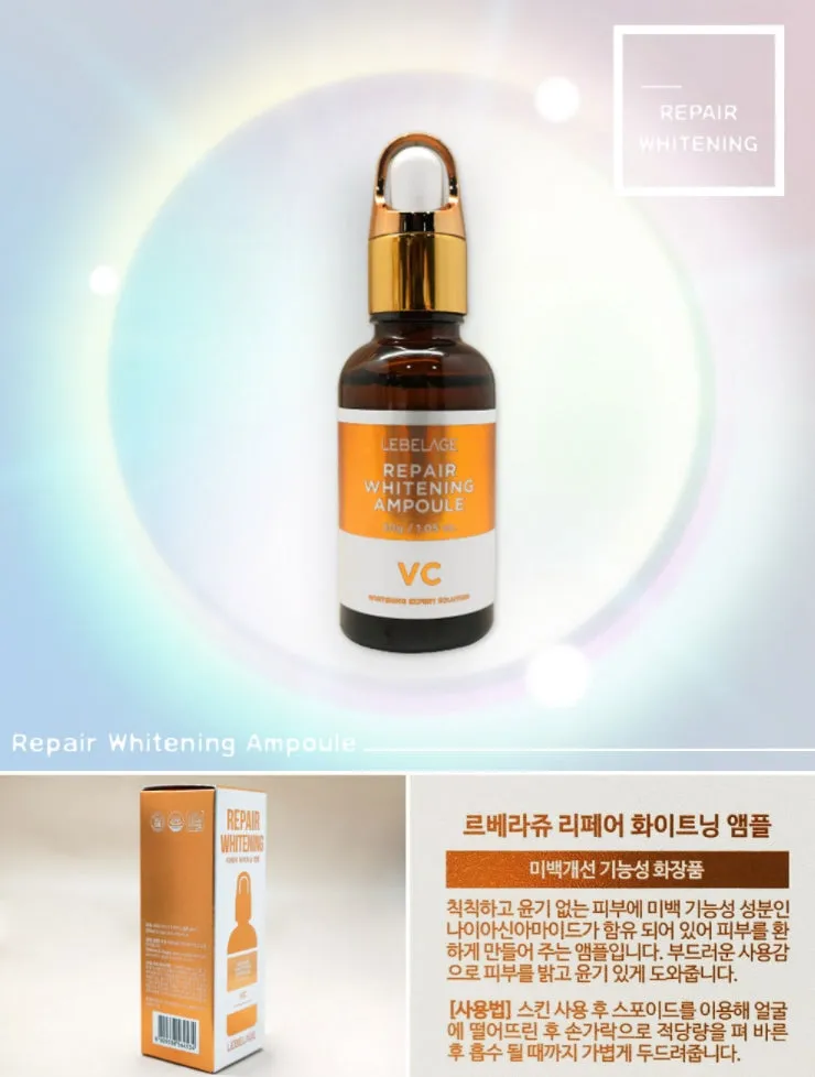 LEBELAGE Repair Whitening Ampoule VC 30g Sensitive Skincare Brightening Moisture