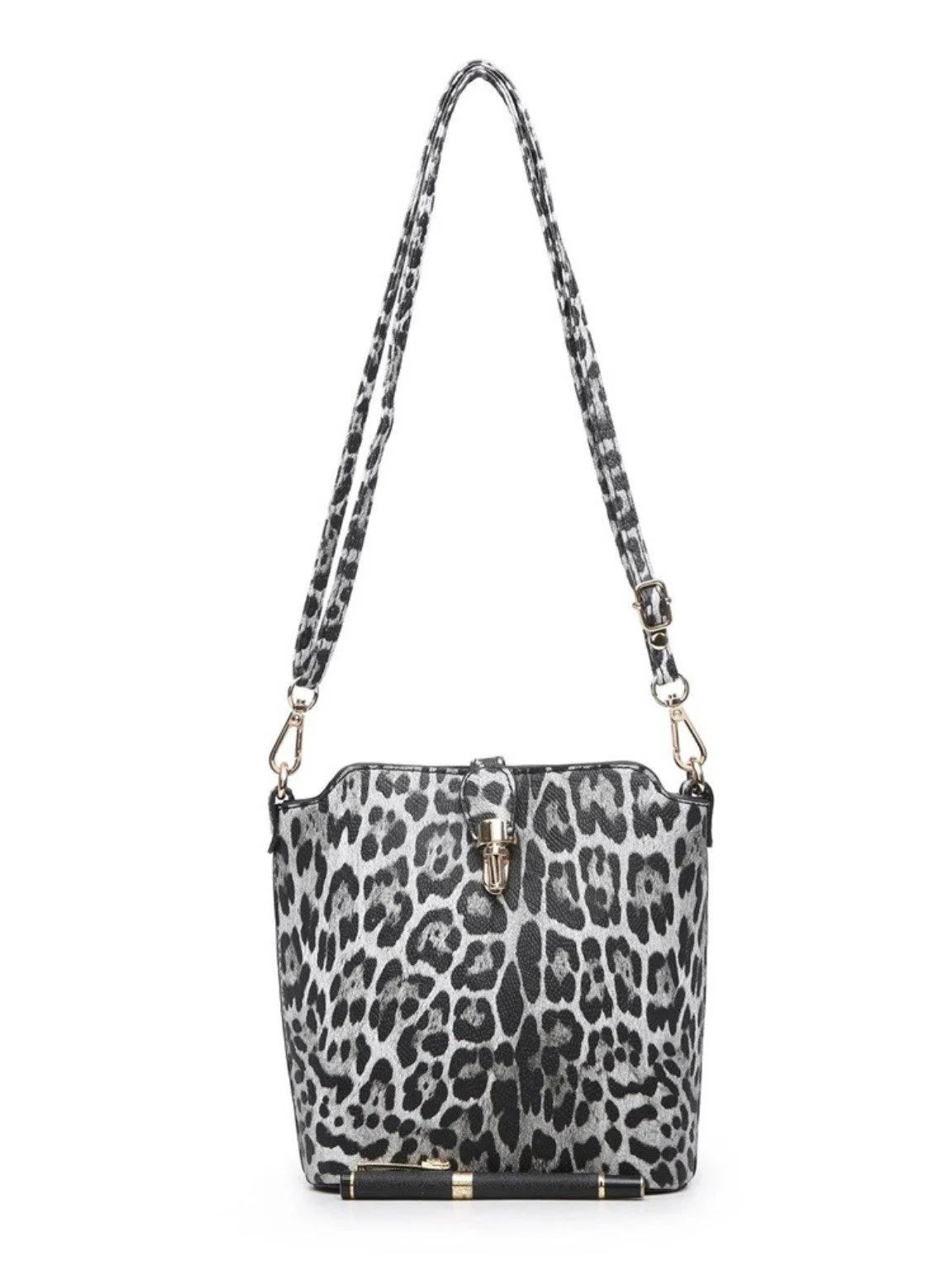 Leopard Print Shoulder Bag