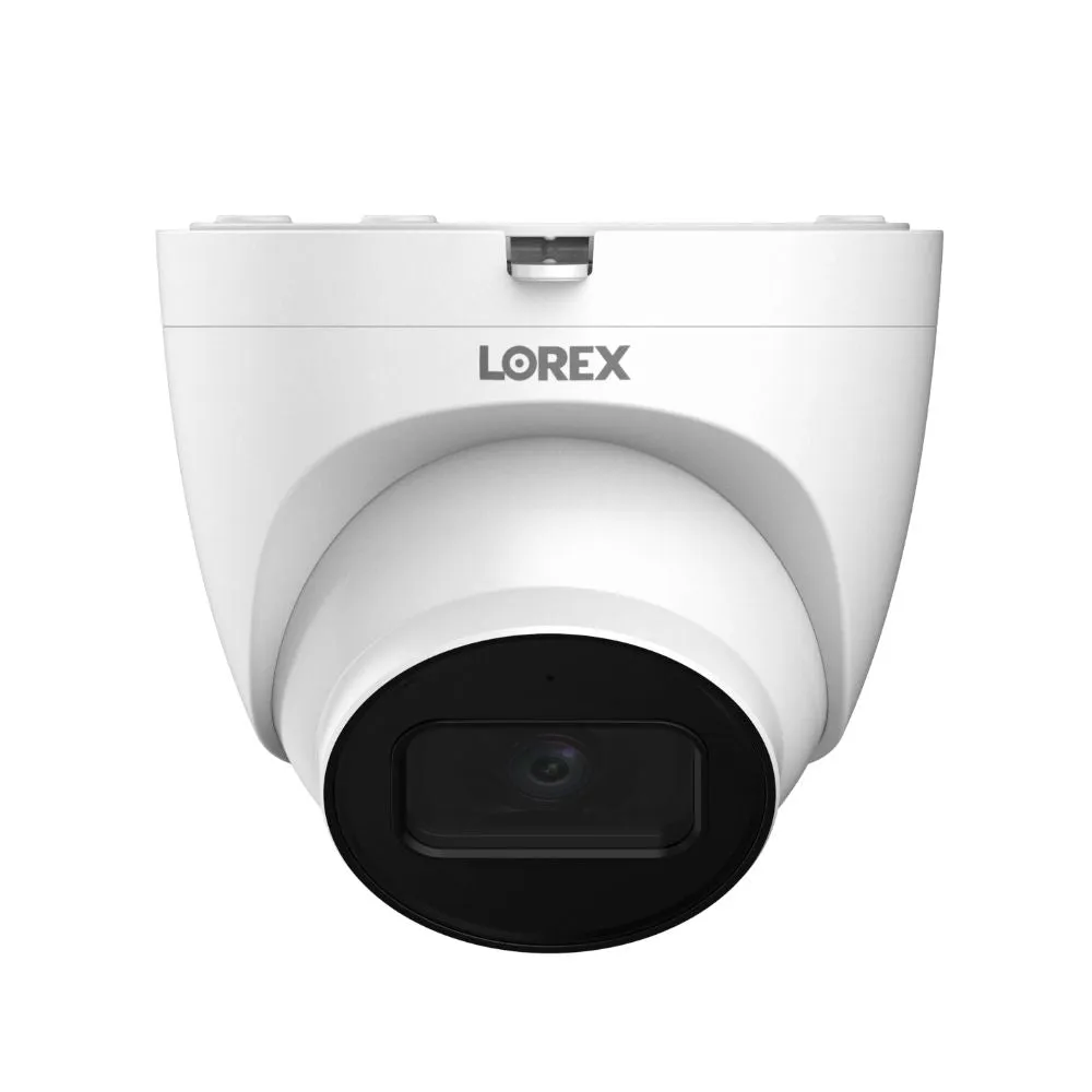 Lorex 4K Ultra HD IP Dome Security Camera with Listen-In Audio (White)