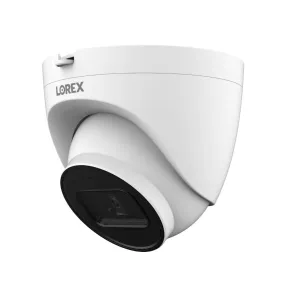 Lorex 4K Ultra HD IP Dome Security Camera with Listen-In Audio (White)