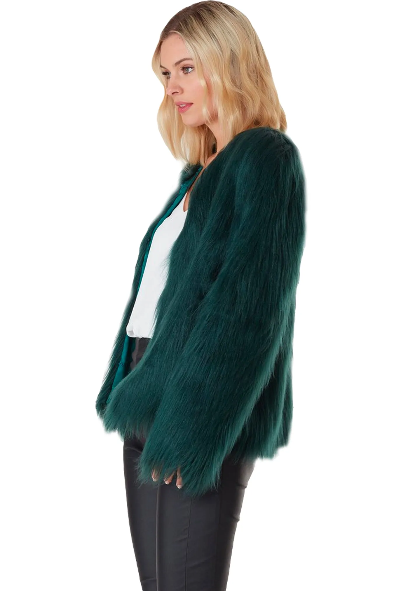 Marmont Faux Fur Jacket - Forrest