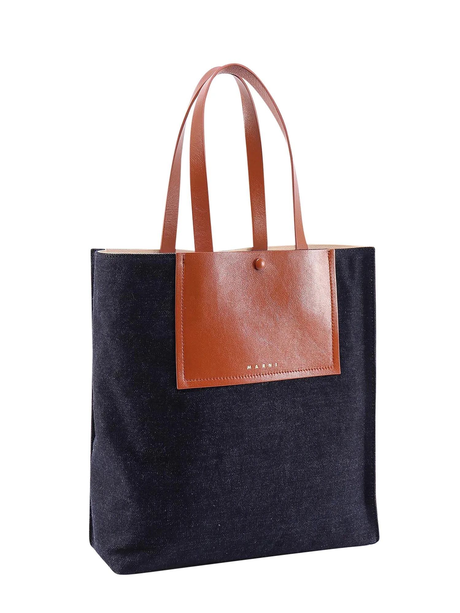 Marni Museo Soft Denim Shoulder Bag