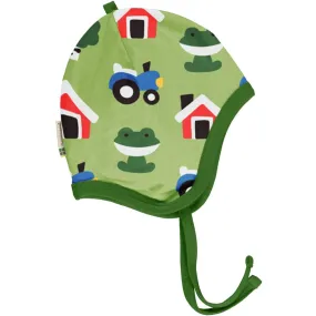 Maxomorra Forest Farm Cotton Helmet Hat