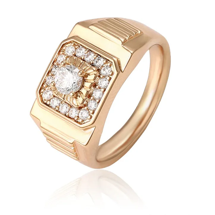 Men's 18k Gold Plated Ring