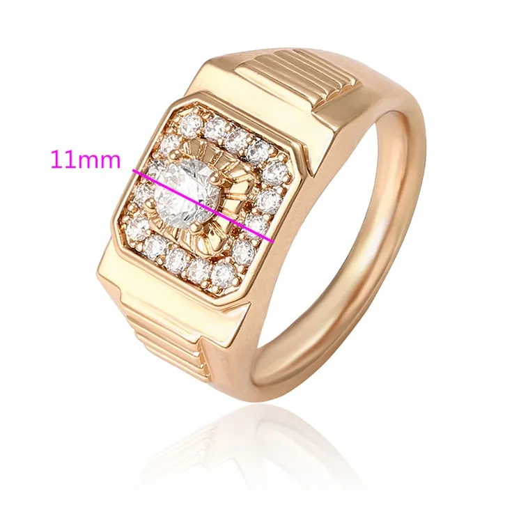 Men's 18k Gold Plated Ring