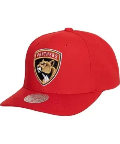 Mitchell & Ness Men's NHL Florida Panthers Core Team Ground Pro Adjustable Hat