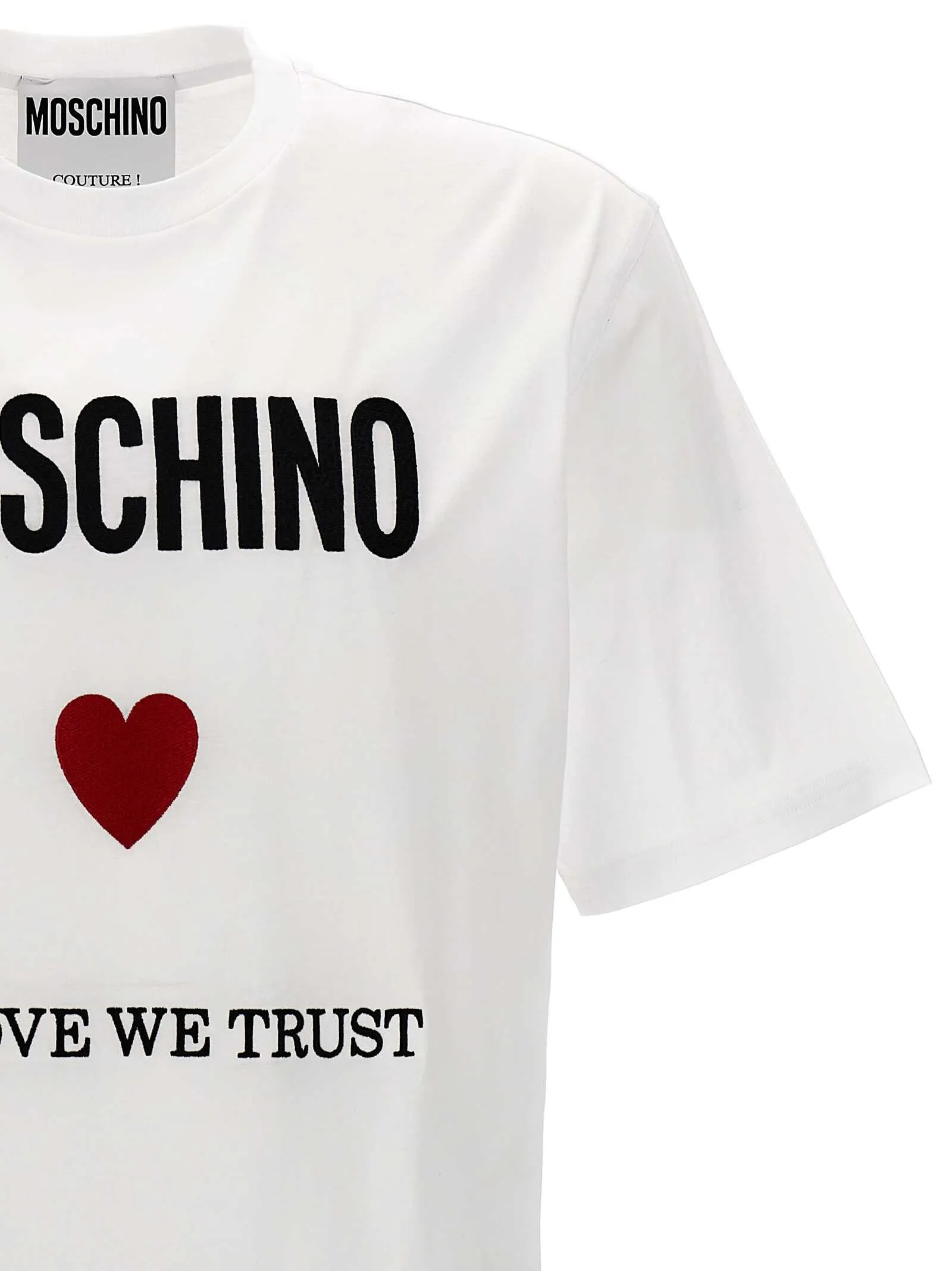 Moschino  |Moschino 'In love we trust' T-shirt