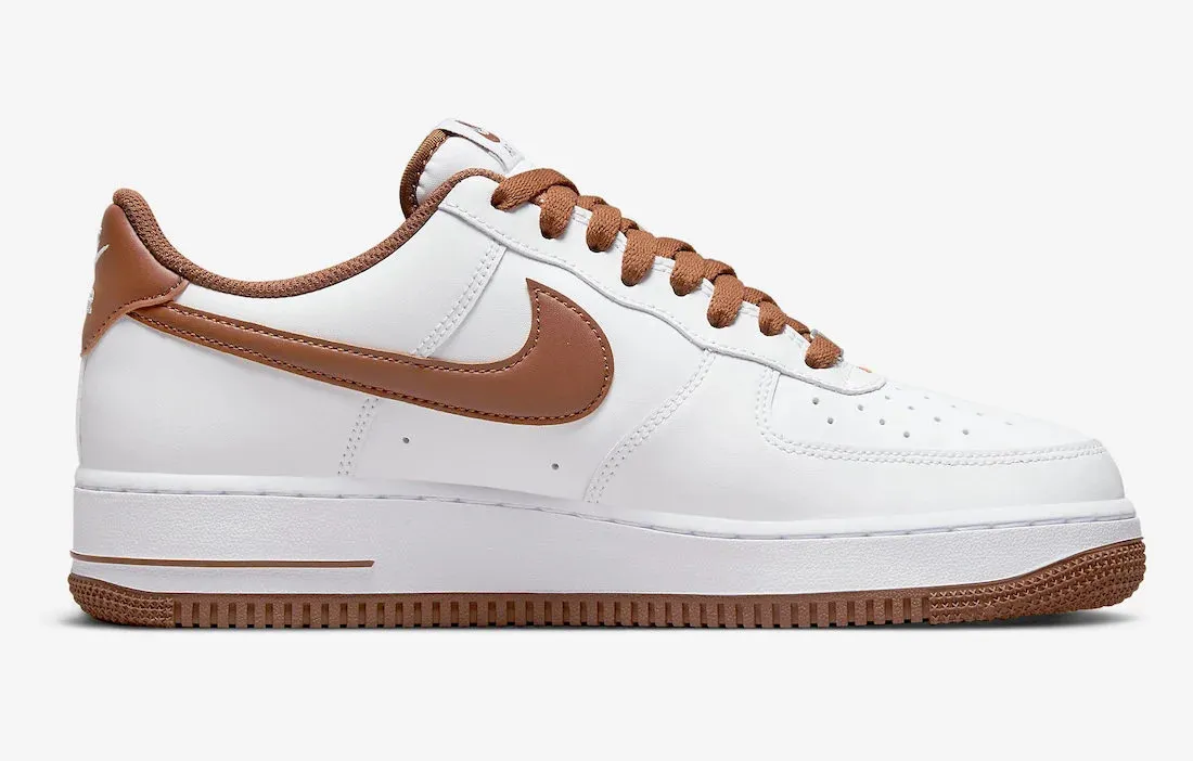 Nike Air Force 1 Low Pecan White Running Shoes DH7561-100