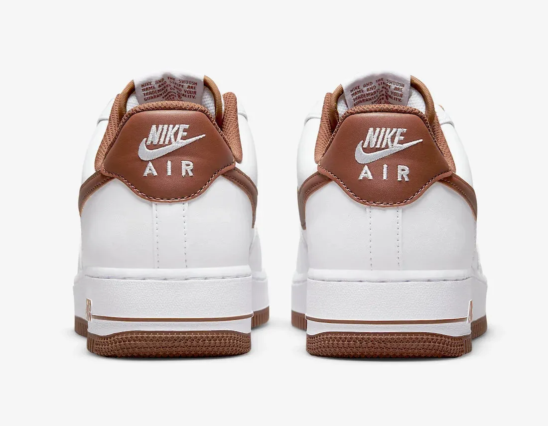 Nike Air Force 1 Low Pecan White Running Shoes DH7561-100