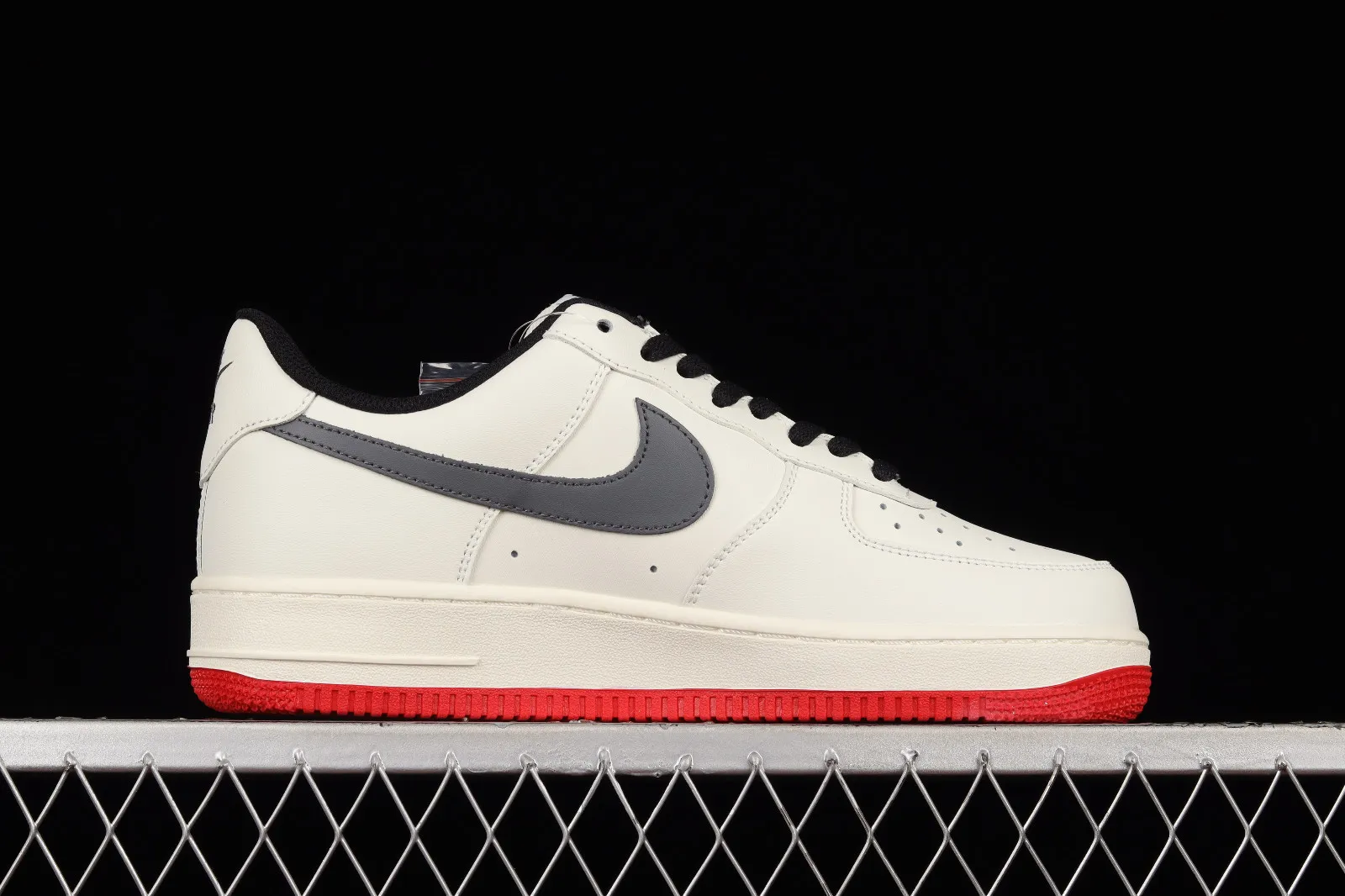 Nike Air Force 1 Low Rice White Black Red DD7798-806