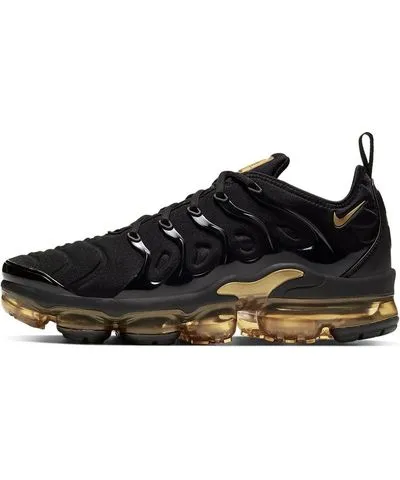 Nike Air VaporMax Plus 'Triple Black Gold'