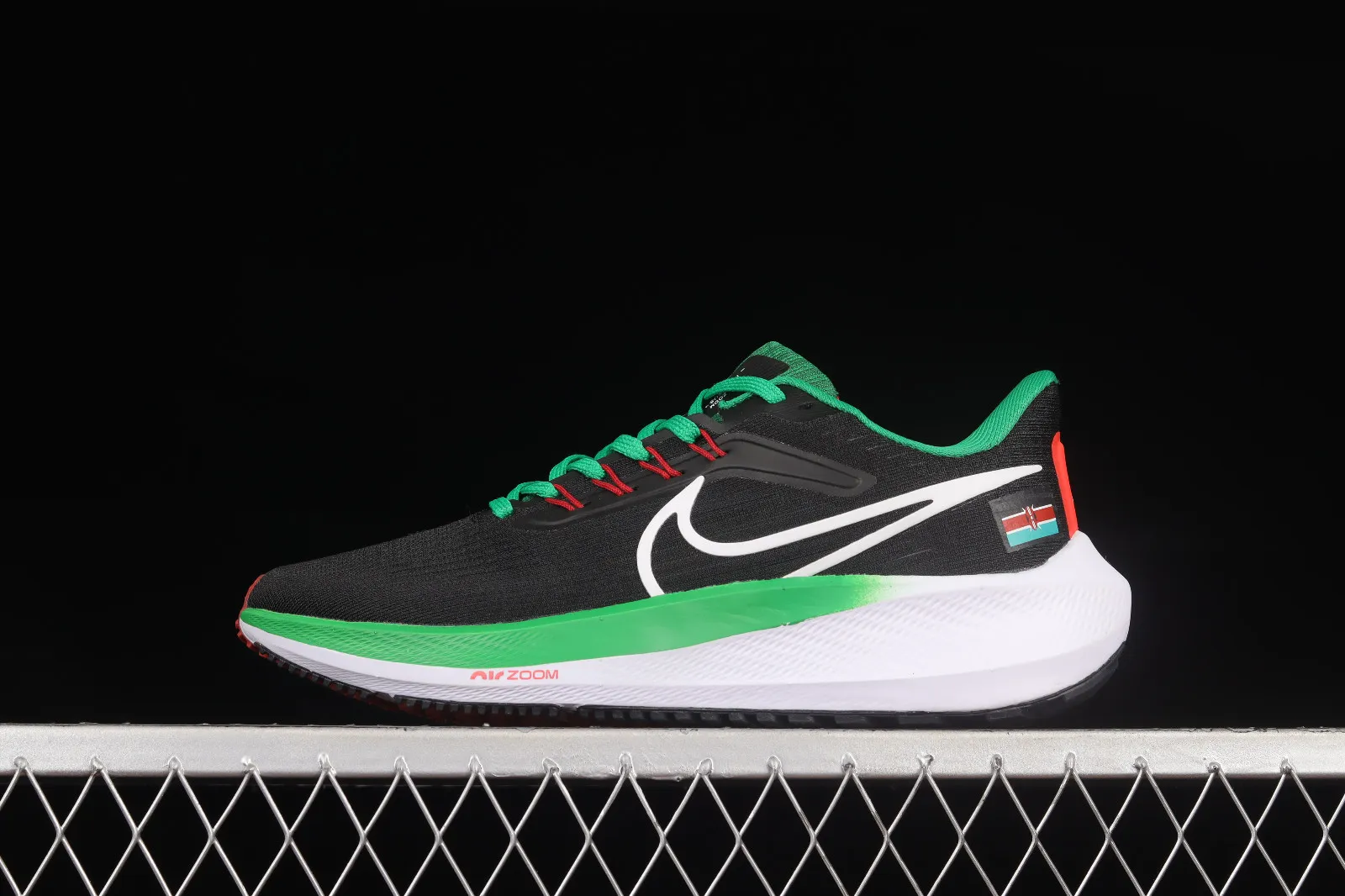 Nike Air Zoom Pegasus 39 Green Black White University Red DQ7923-001