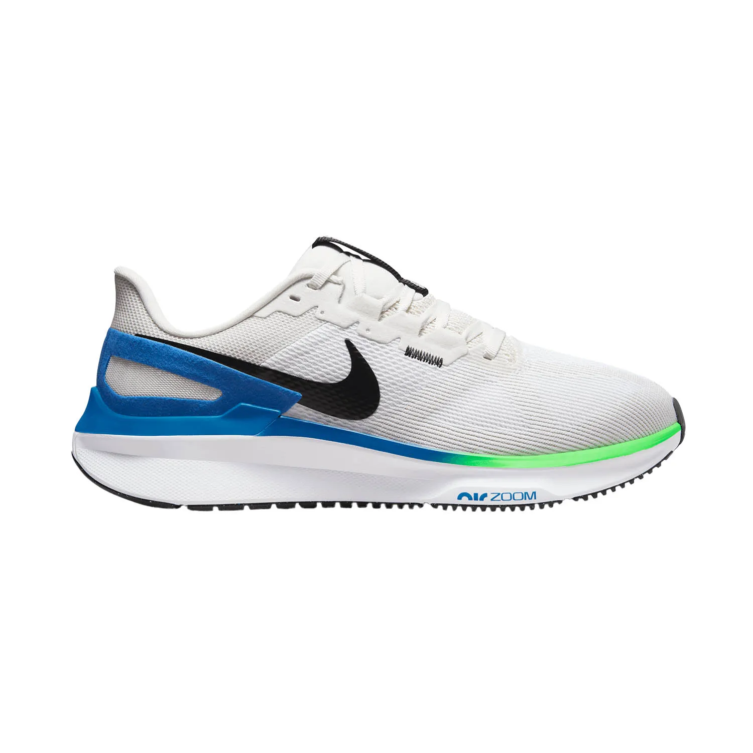 Nike Air Zoom Structure 25  White/Black/Platinum Tint/Star Blue