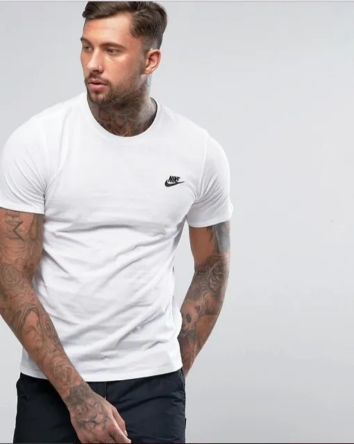 Nike  |NIKE futura Nike mini logo cotton short sleeve T shirt