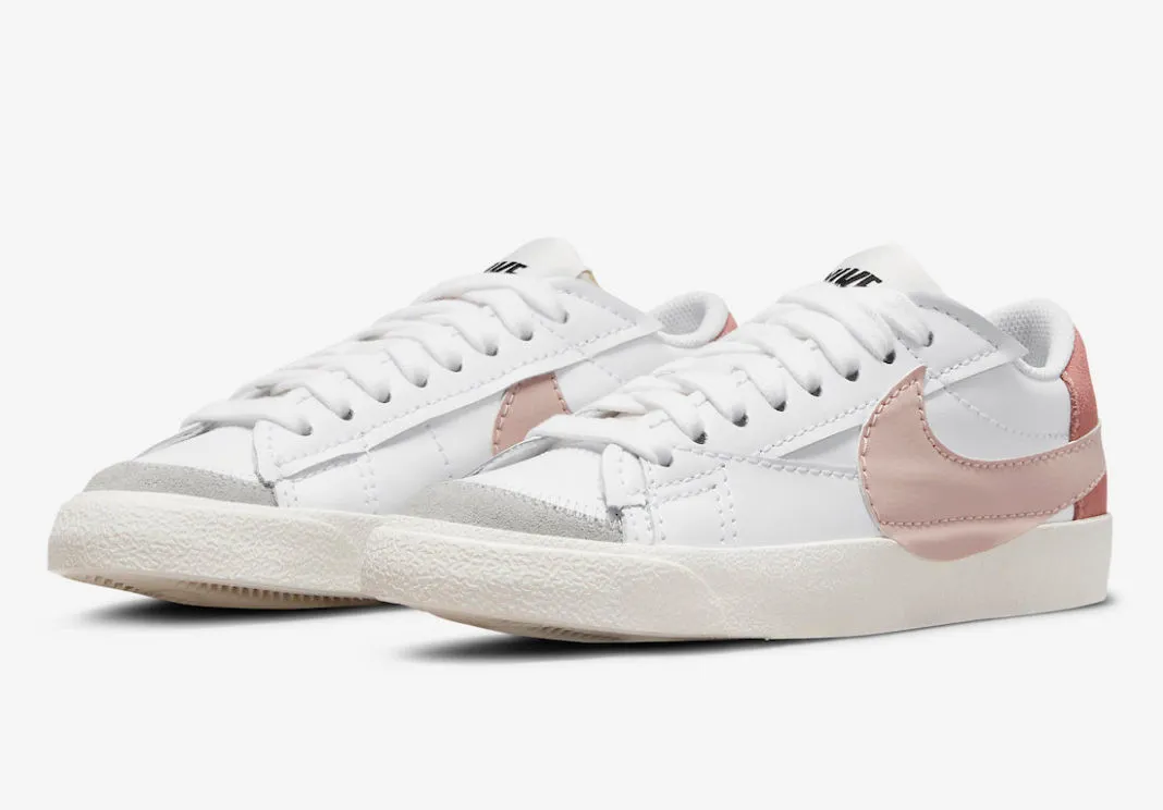 Nike SB Blazer Low 77 Jumbo White Rose Whisper Pink Oxford DQ1470-102