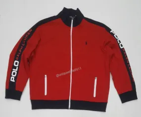 Nwt Polo Ralph Lauren Red Polo Written On Sleeves Track Jacket