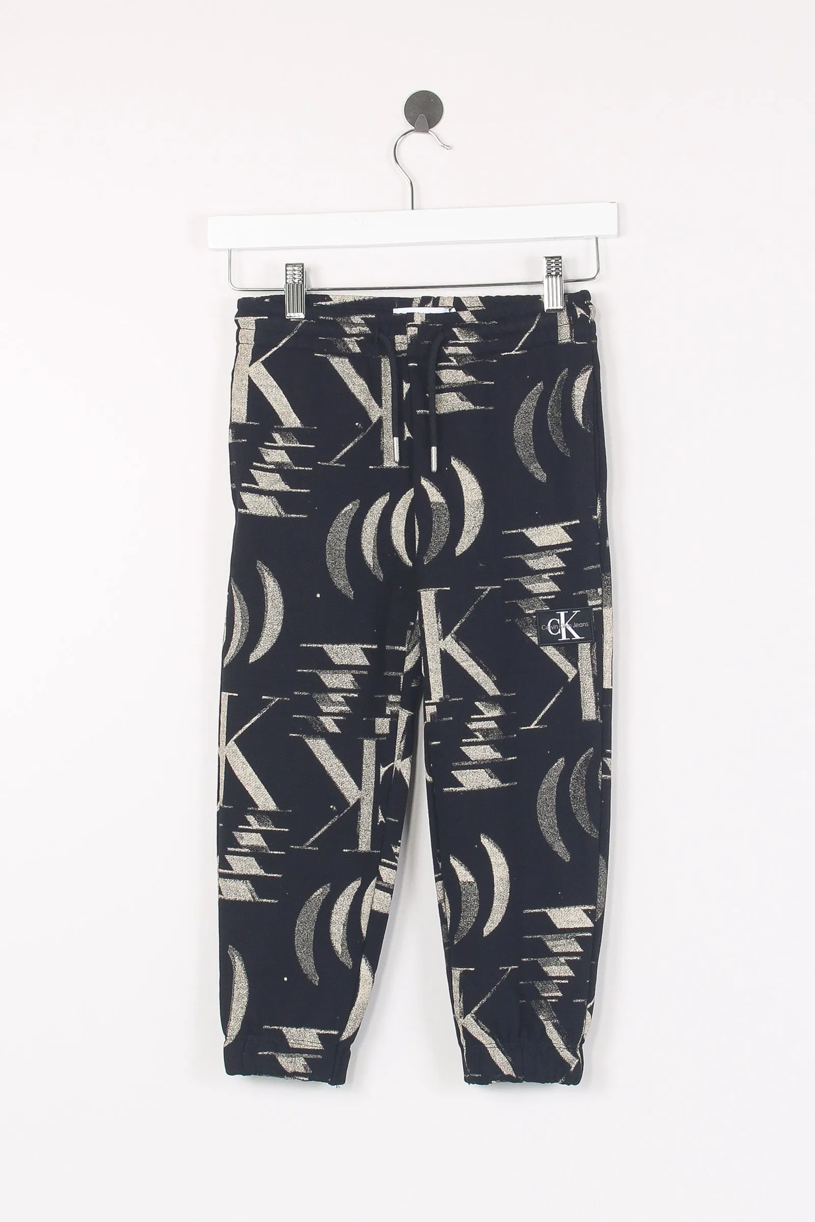 Pantalone Felpa Over Logo Black Monogram