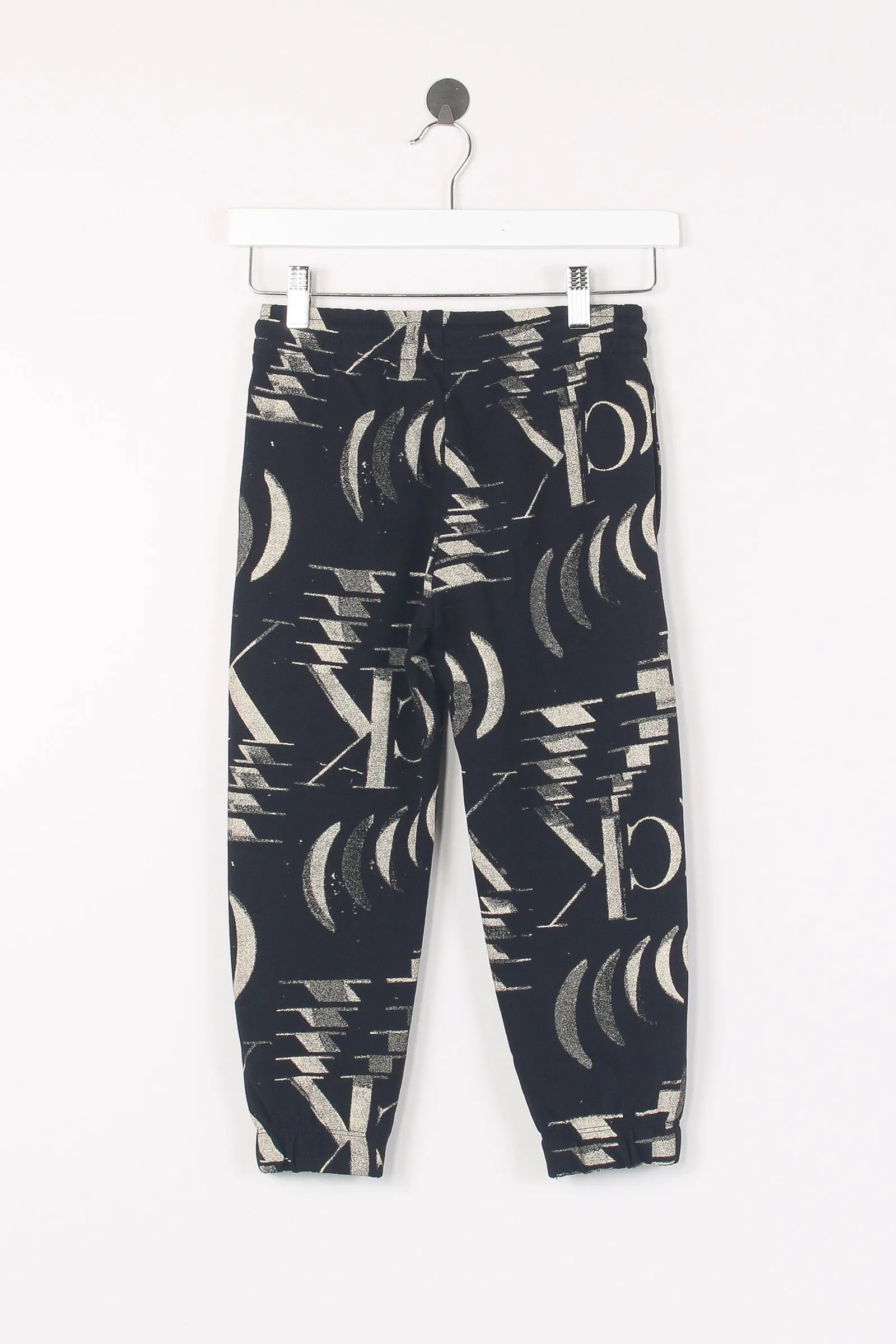 Pantalone Felpa Over Logo Black Monogram