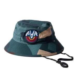 Parra Peace and Sun Safari Bucket Hat