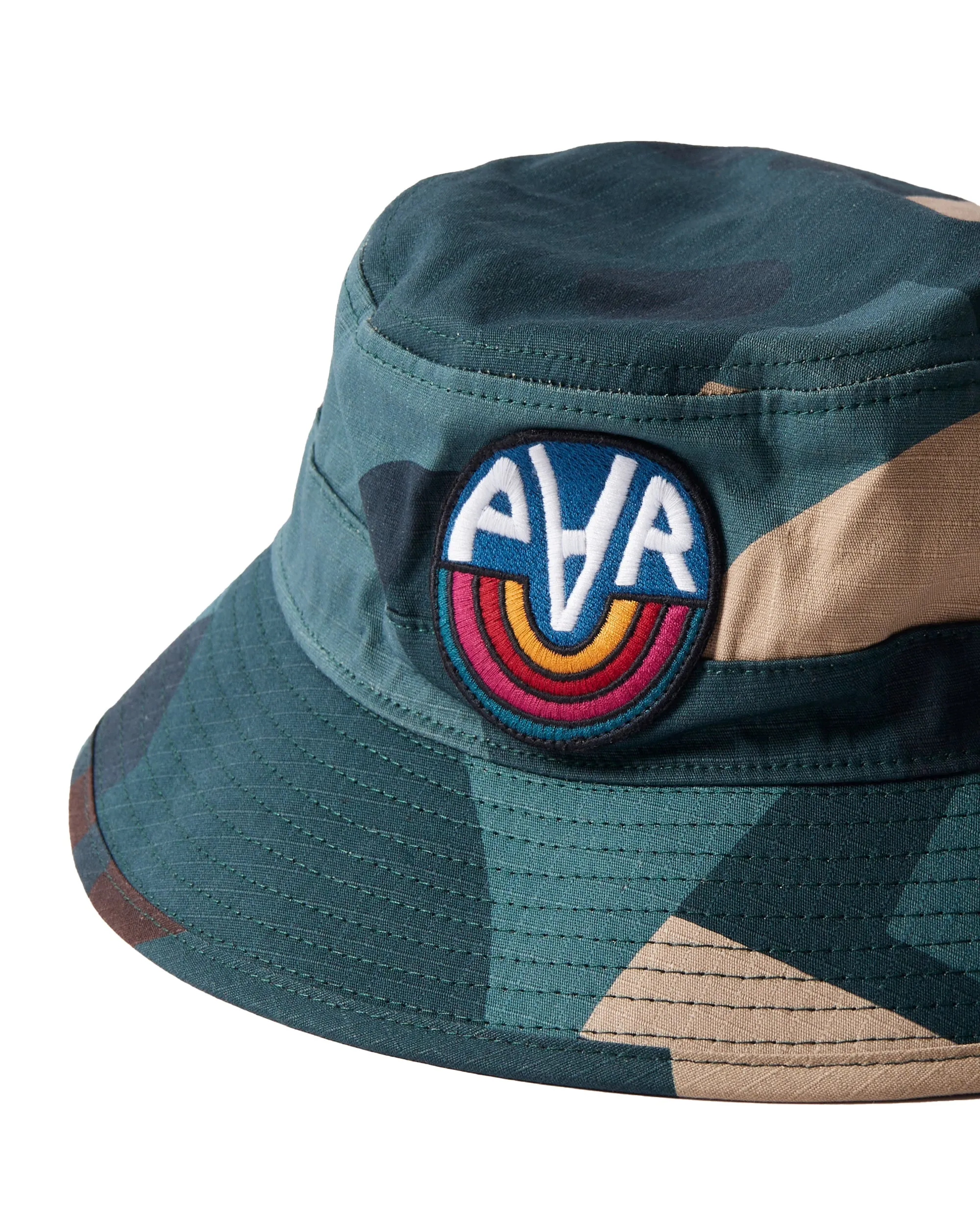 Parra Peace and Sun Safari Bucket Hat