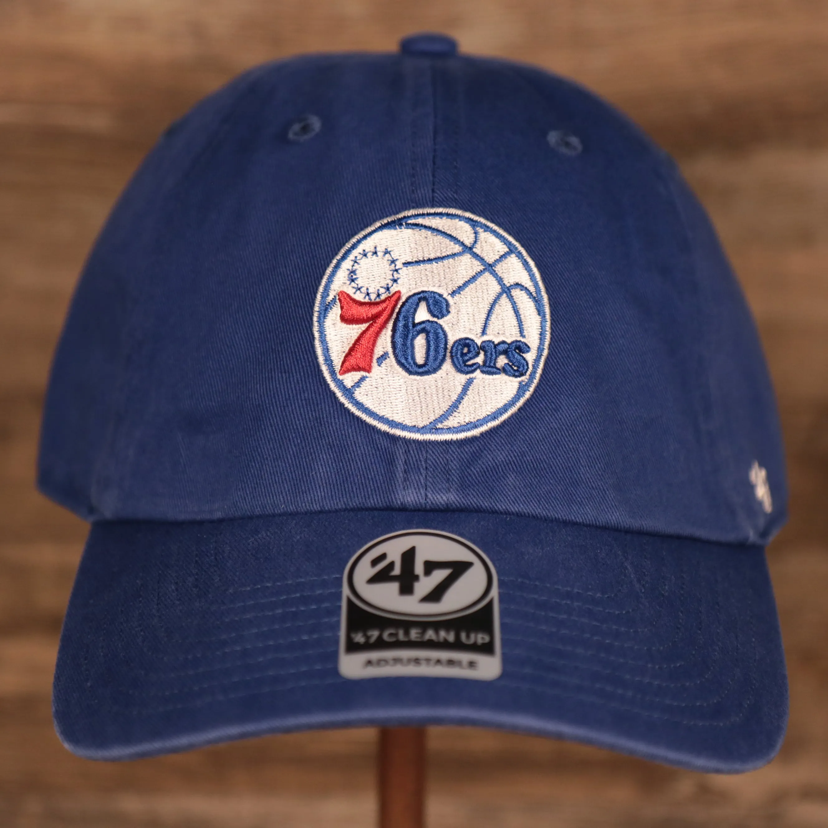 Philadelphia 76ers Blue Adjustable Dad Hat