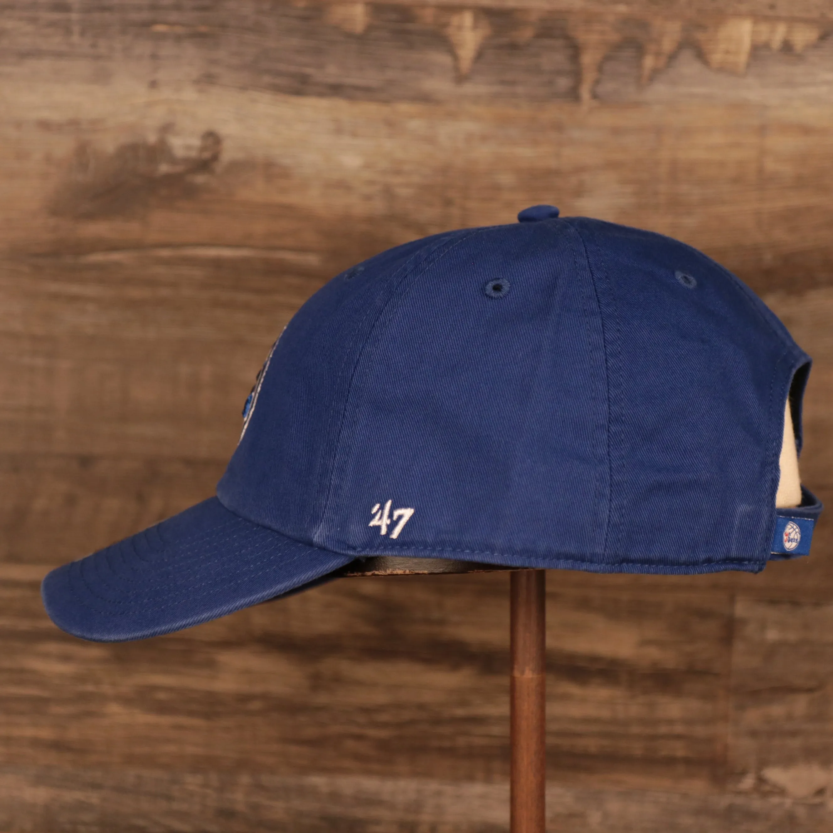 Philadelphia 76ers Blue Adjustable Dad Hat