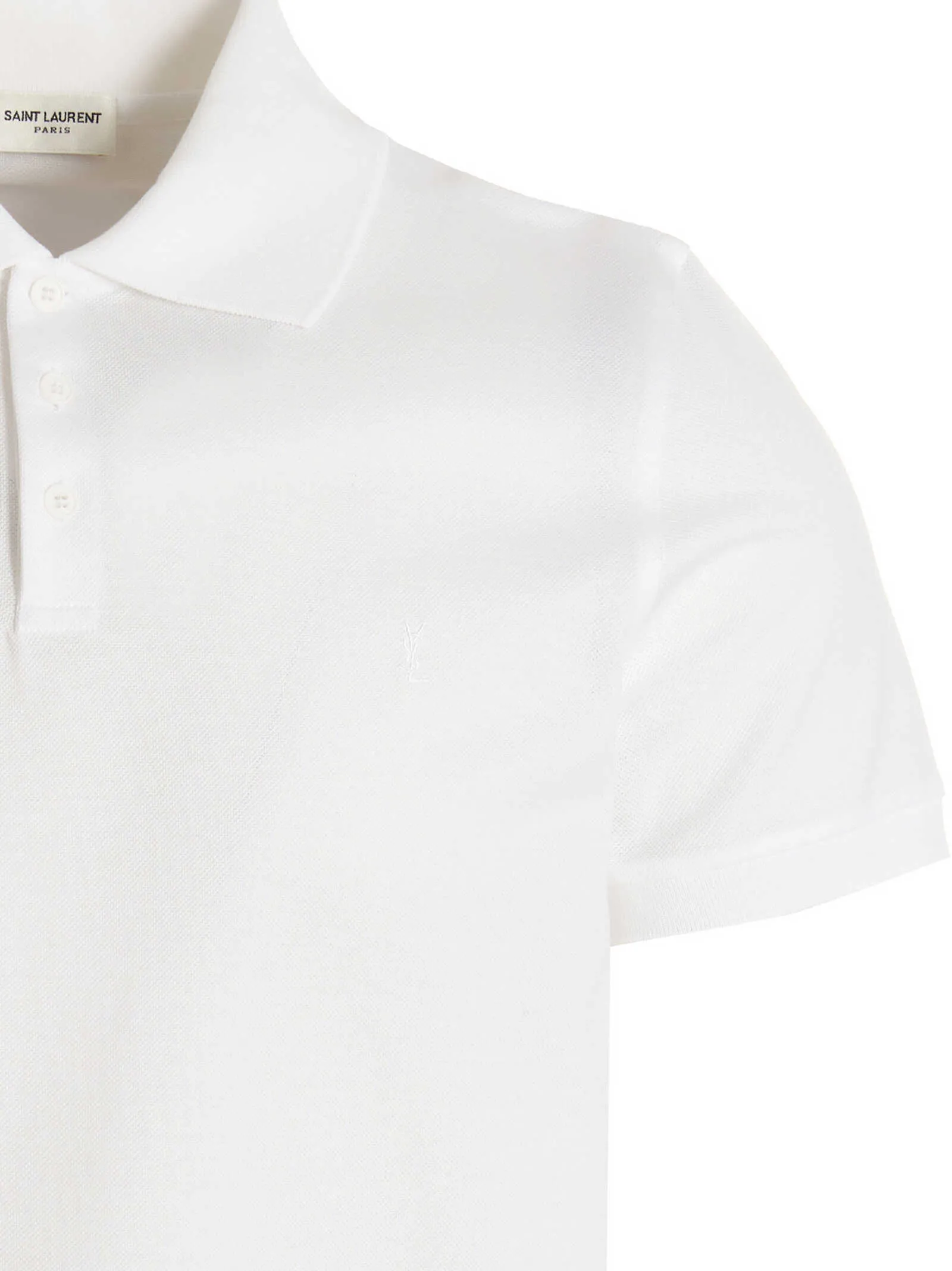 Saint Laurent  |Saint Laurent Polo ricamo logo