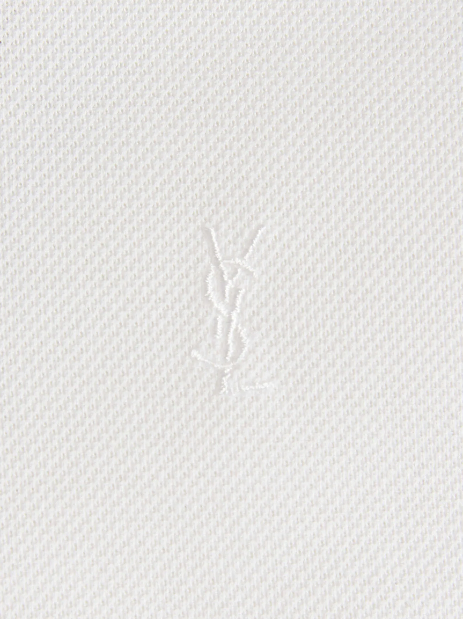 Saint Laurent  |Saint Laurent Polo ricamo logo