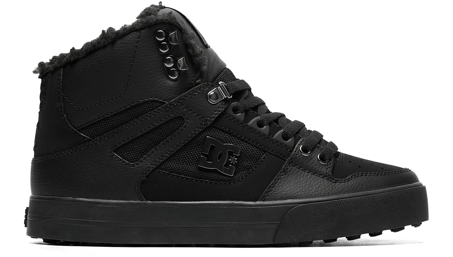 shoes DC Pure High -Top WC WNT - 3BK/Black/Black/Black - men´s