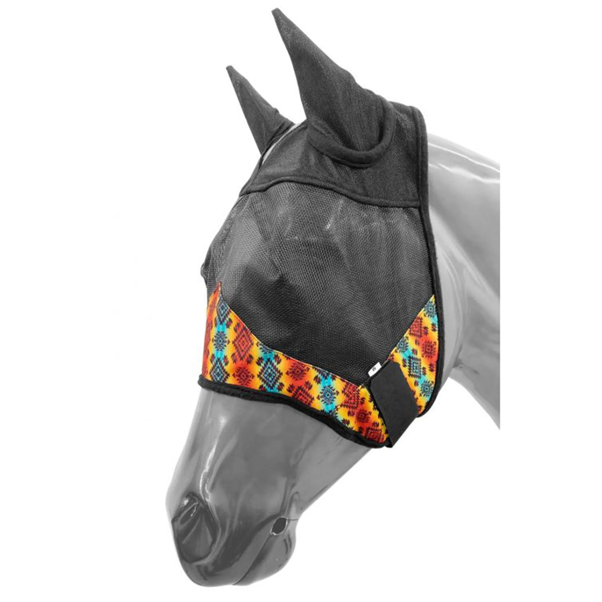 Showman Aztec Ears Fly Mask