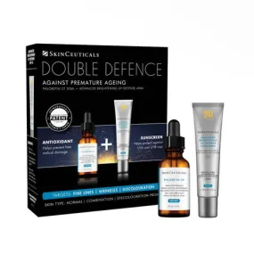 SkinCeuticals Double Defence Phloretin CF Kit for Combination + Discolouration-Prone Skin