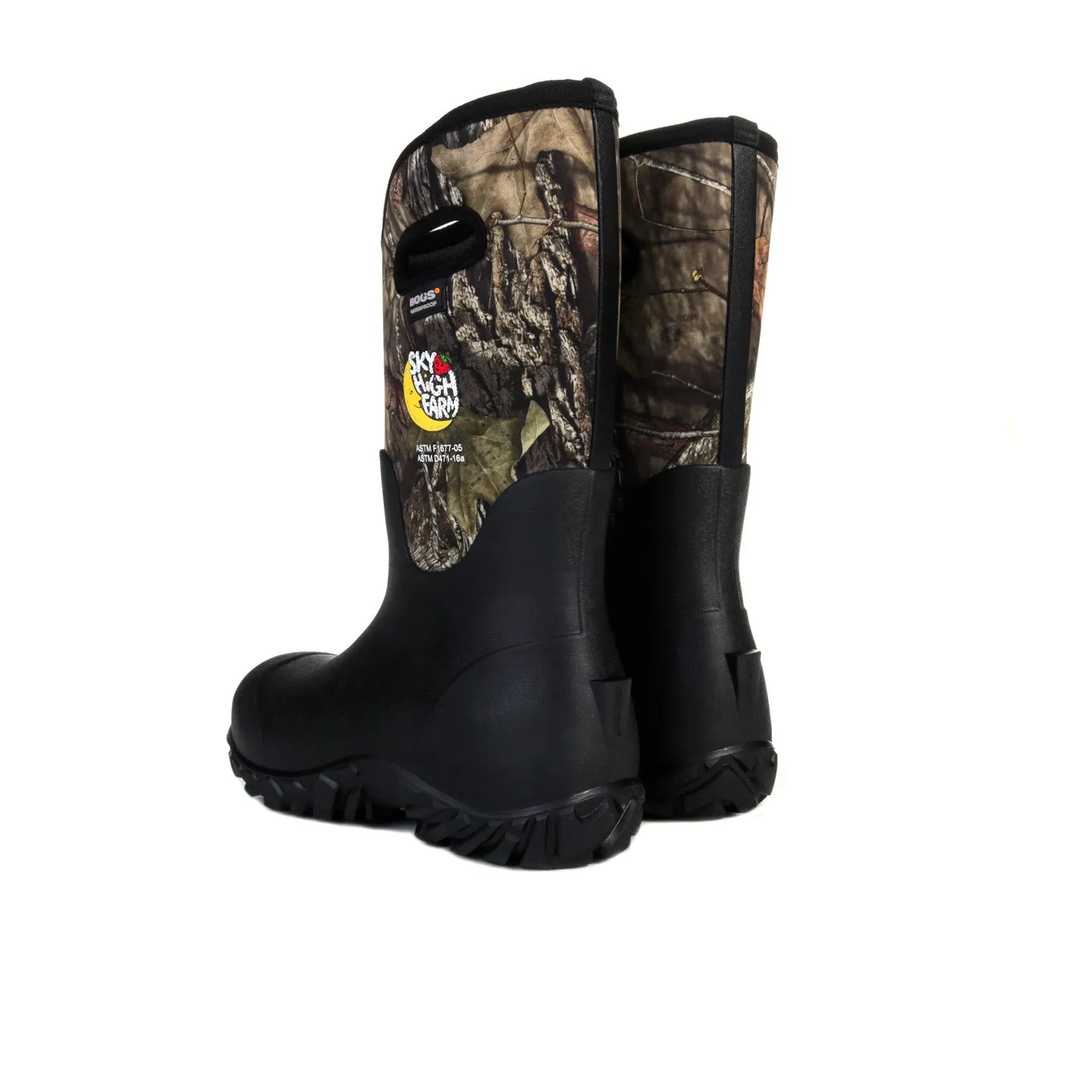 SKY HIGH FARM WORKWEAR BOGS WORK BOOT MOSSY OAK