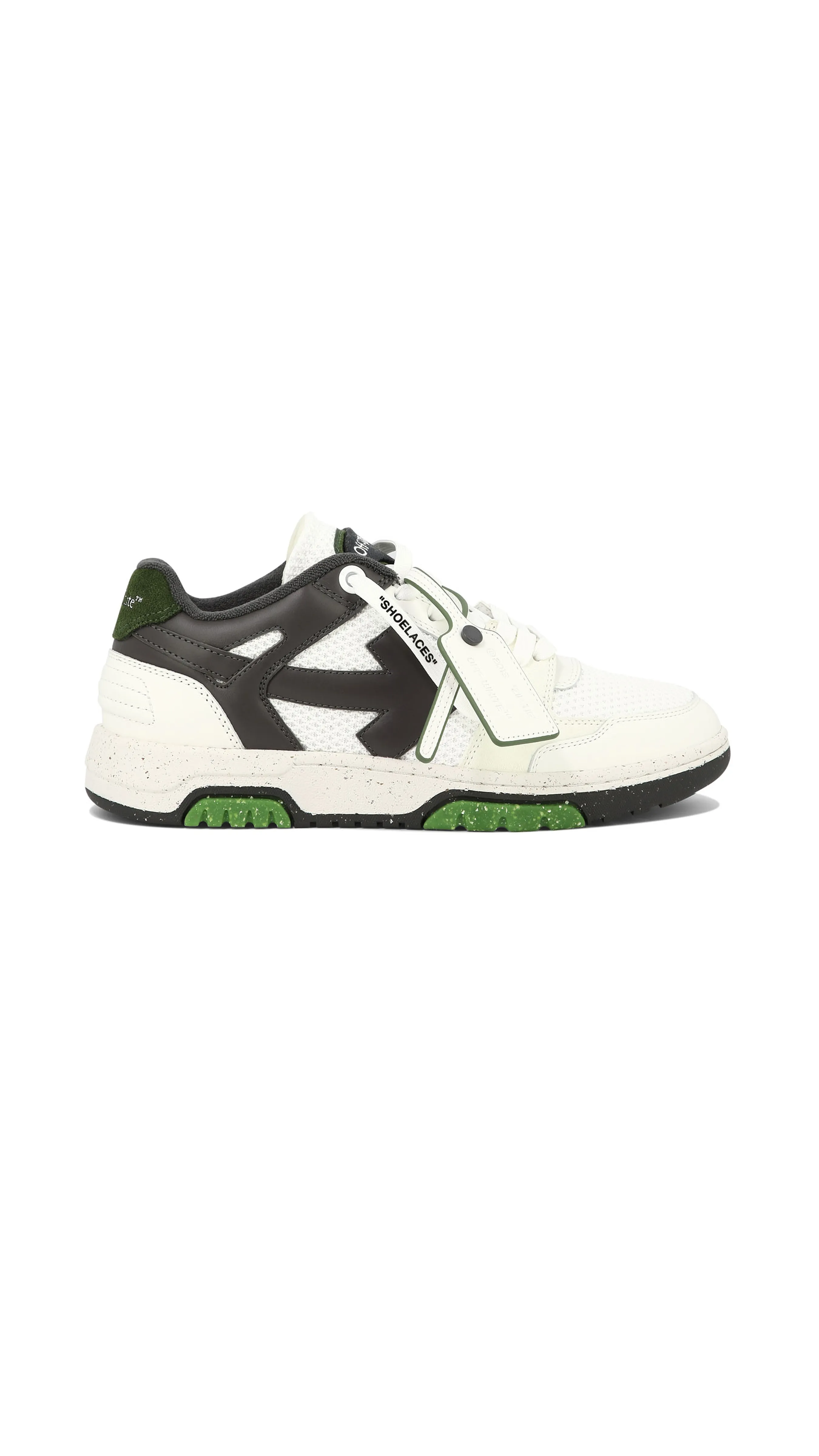 Slim Out Of Office - White/Black/Green