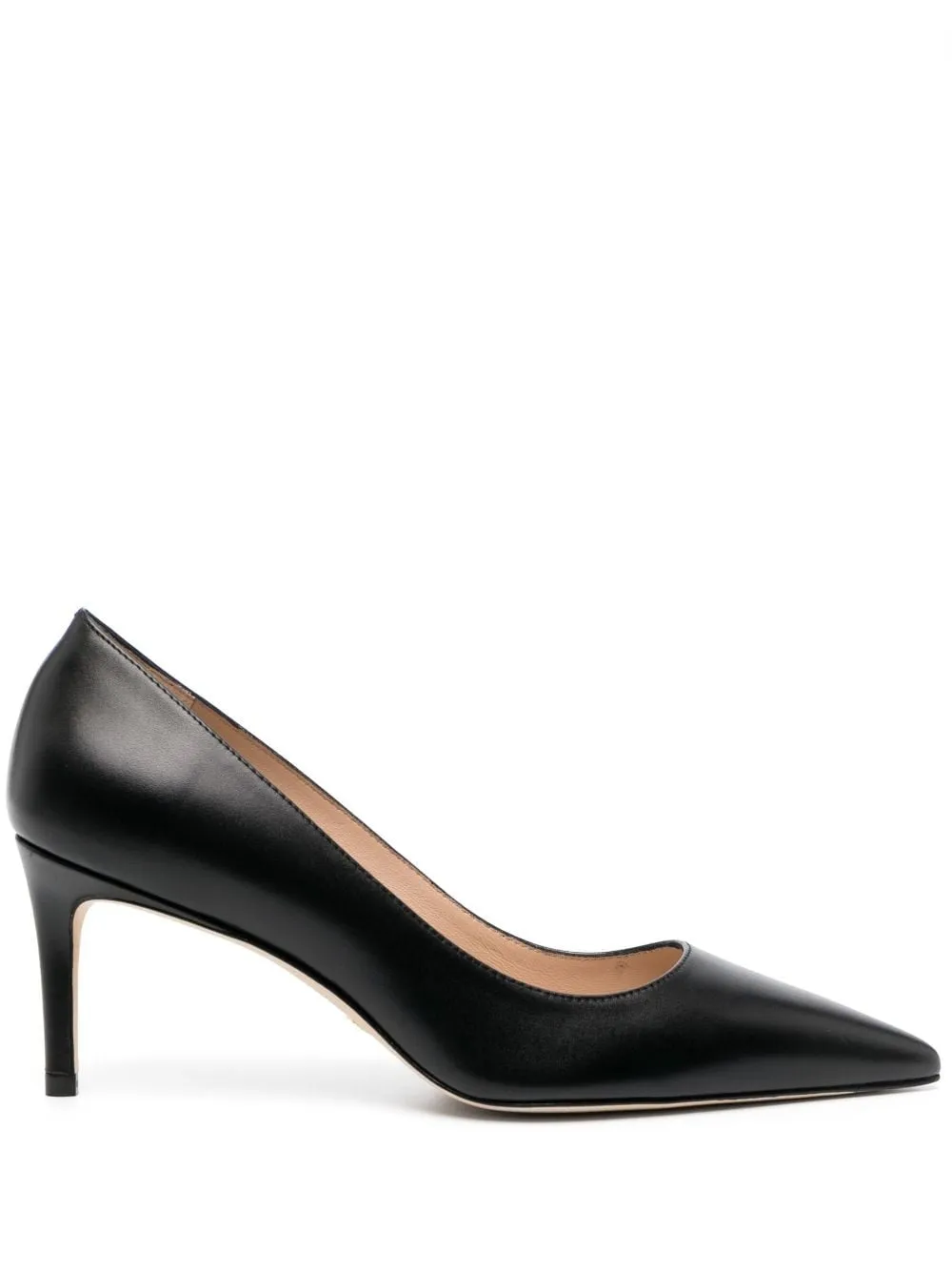 Stuart Weitzman Stuart 75 Black Pump