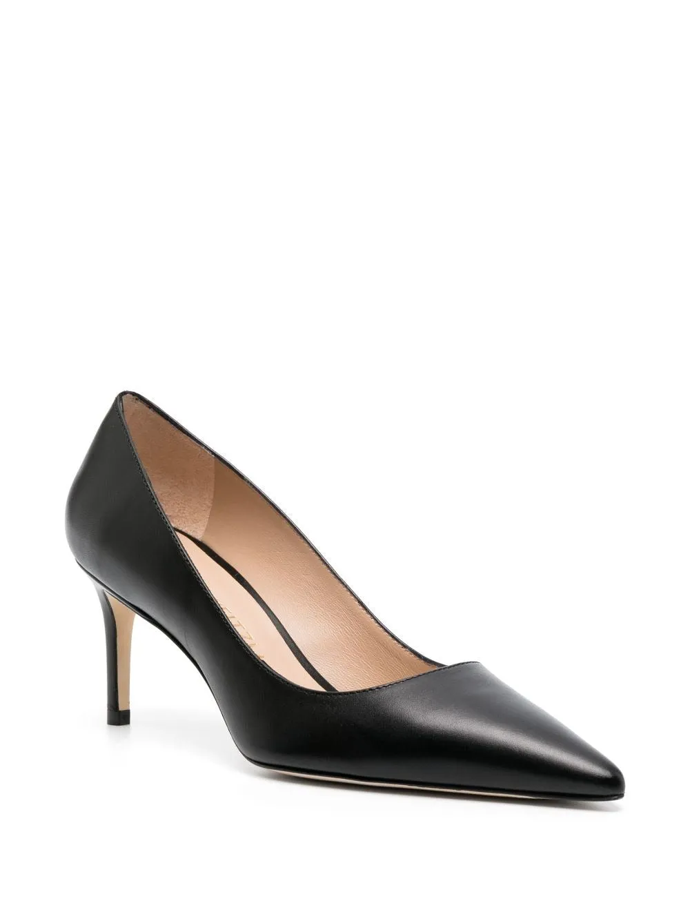 Stuart Weitzman Stuart 75 Black Pump