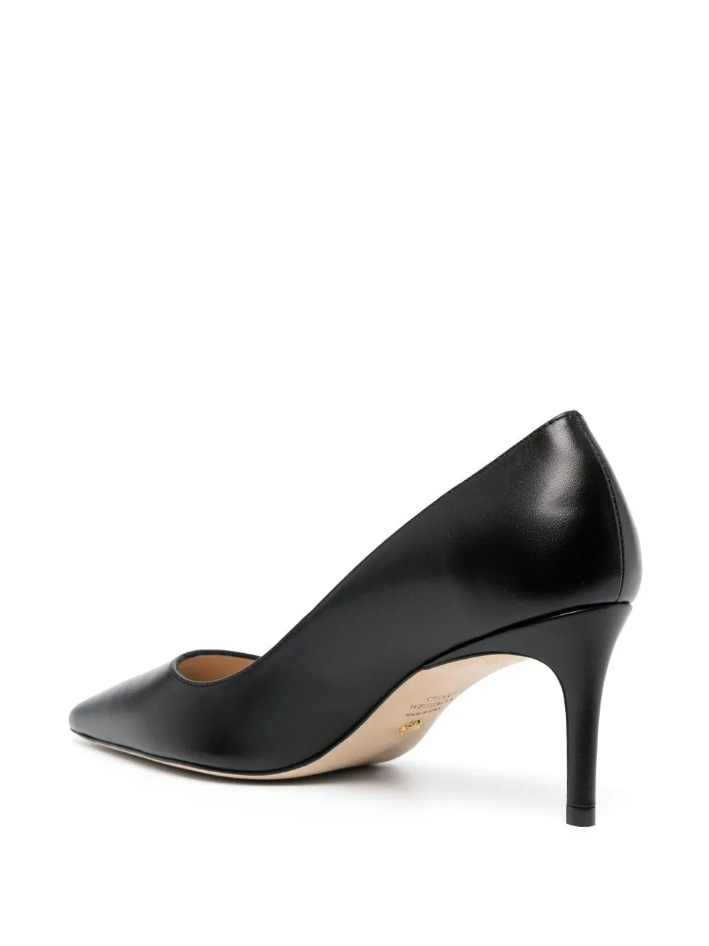 Stuart Weitzman Stuart 75 Black Pump