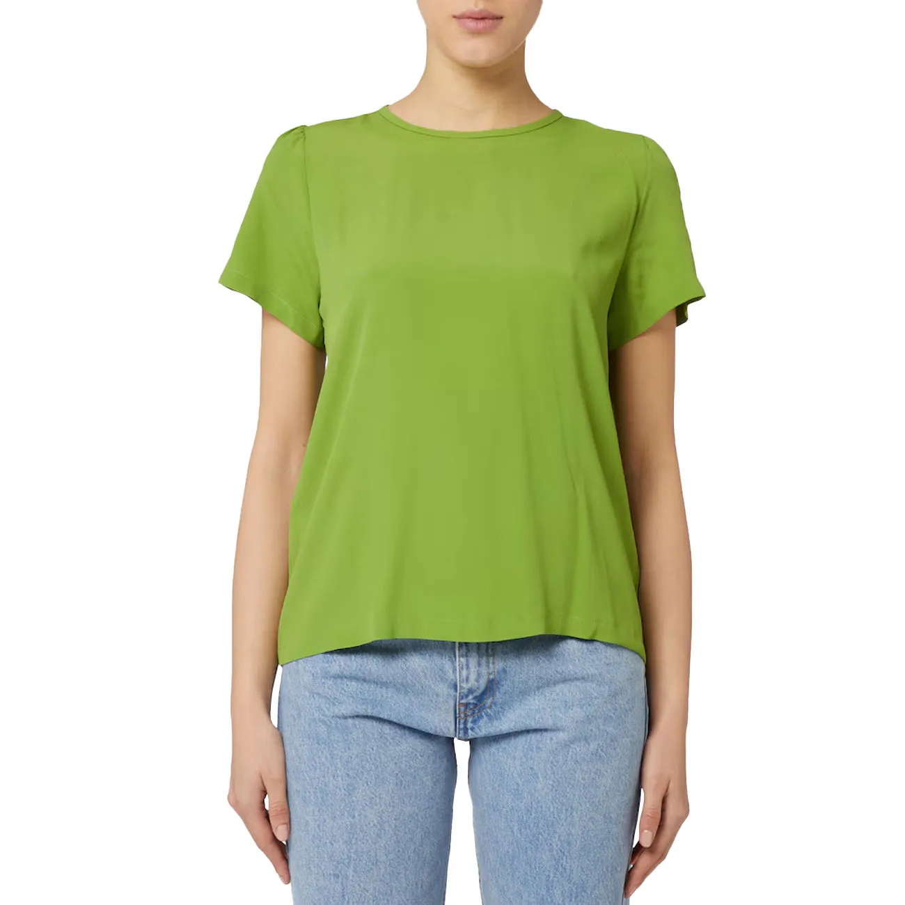 T-SHIRT CERVINO Donna Verde Muschio