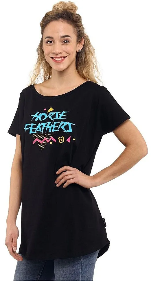 T-Shirt Horsefeathers Regina - Black - women´s