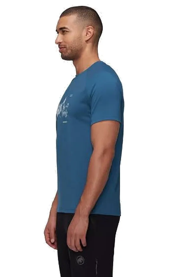 T-Shirt Mammut Mountain - Deep Ice - men´s